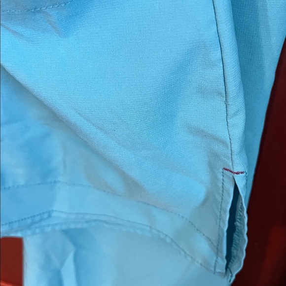 Carhartt Scrubs Turquoise and Purple trim Apparel Top size XL pants L - Picture 4 of 14